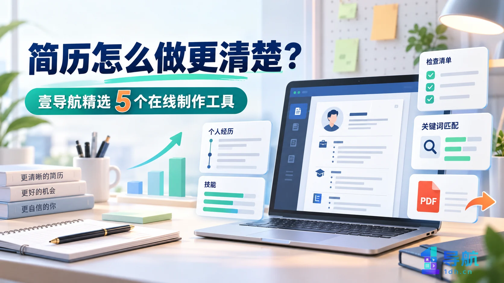 简历怎么做更清楚：壹导航精选 5 个在线制作工具